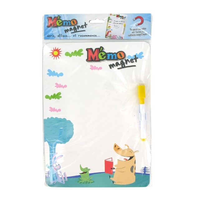 Mémo Magnet avec marqueur