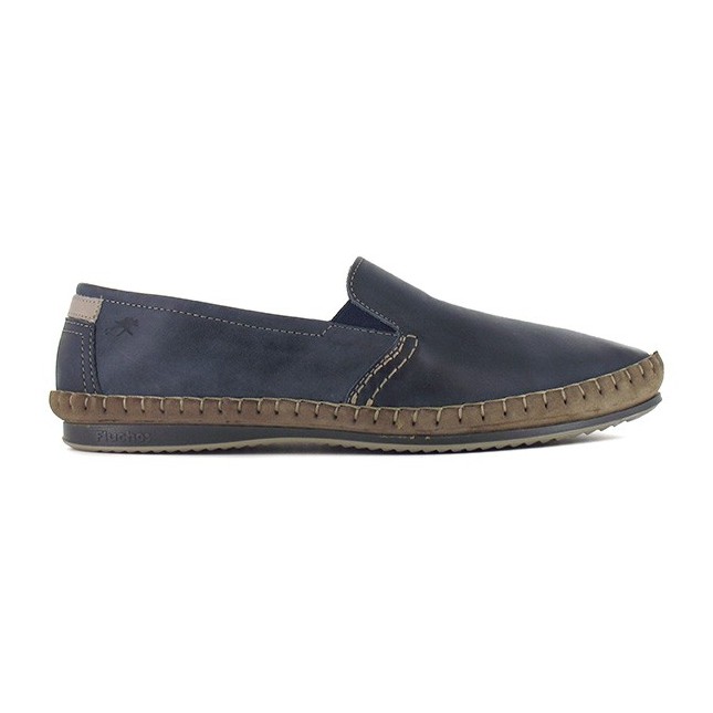 Mocassins confortables en cuir Homme Fluchos