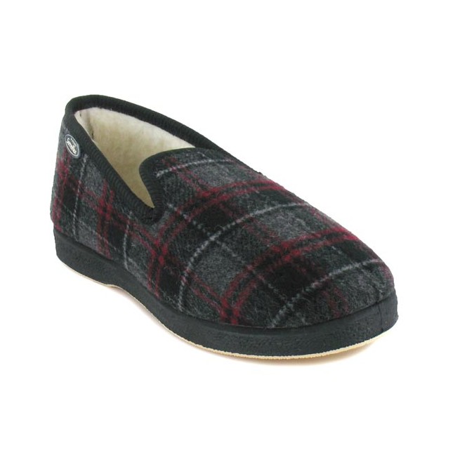 Chausson Fourré Tartan Homme - Bruman – Bruman