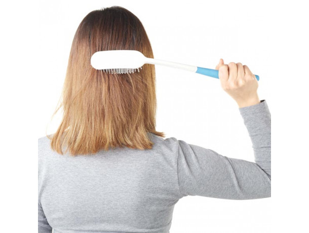 Brosse à cheveux ergonomique