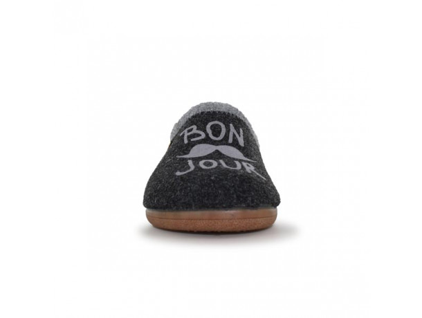 chaussons mules homme fantaisie Semelflex Cervins