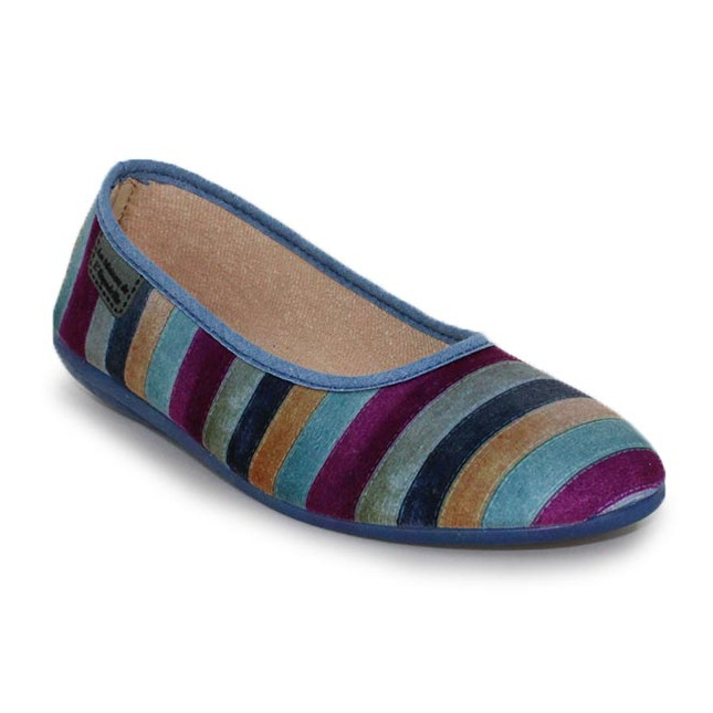 LA MAISON DE L'ESPADRILLE Chaussons ballerines pour femme 6193