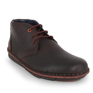 Bottes à Lacets Rieker 14609 Pour Homme - Cuir Véritable, Semelle Intérieure Souple, Style Automne-hiver - 6