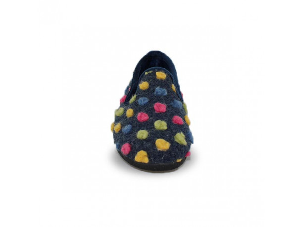 chaussons fermés confortables femme Semelflex violaine