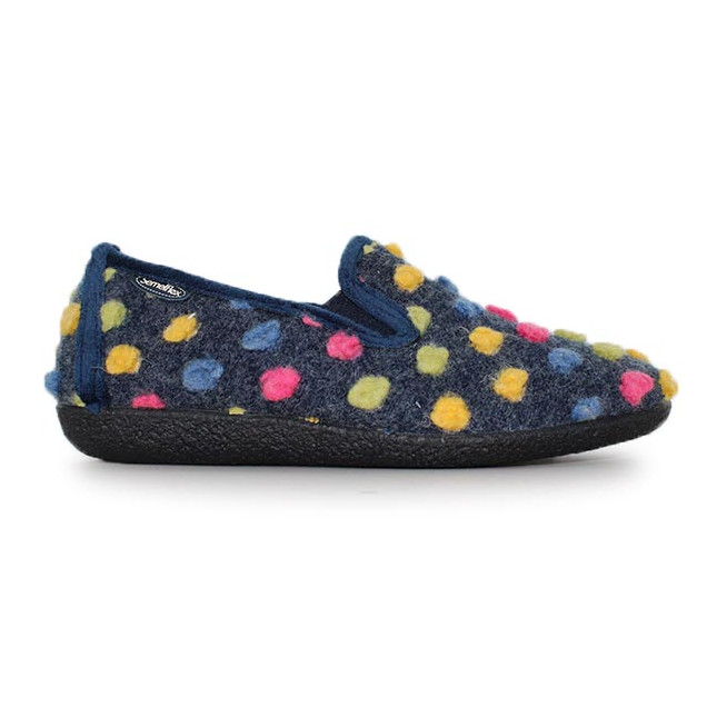 chaussons fermés confortables femme Semelflex violaine