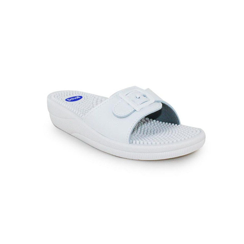 SCHOLL New Massage Mules pour femme C Confort