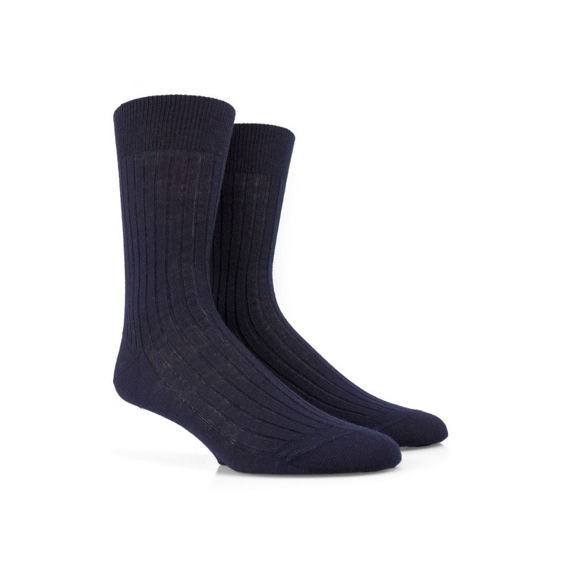 Chaussettes homme en laine et cachemire - Gris anthracite | Doré Doré