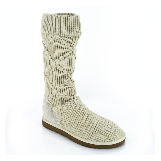 Bottes femme UGG Classic Argyle Knit