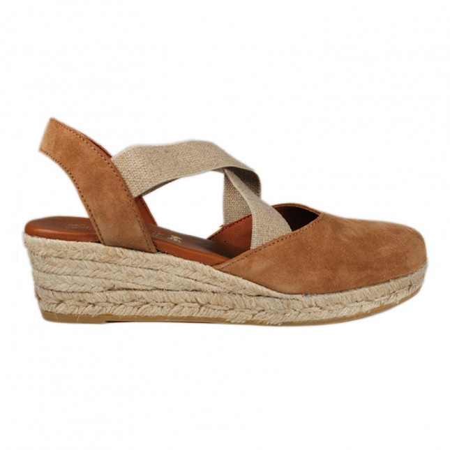 sandales femme talon compensée la maison de l'espadrille 826