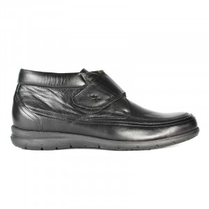 Chaussures Homme Walkx Comfort Noires à Velcro - Pointure 44 - Occasion Très Bon État