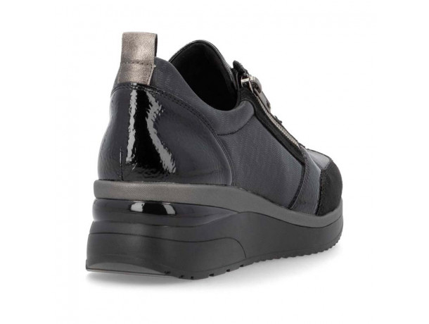 Baskets femme confortables remonte D2401