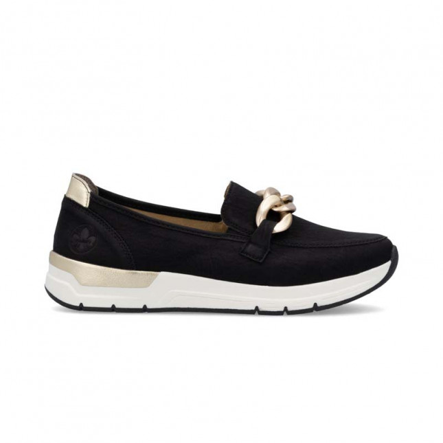 mocassin femme confortable Rieker Nabukino 58944