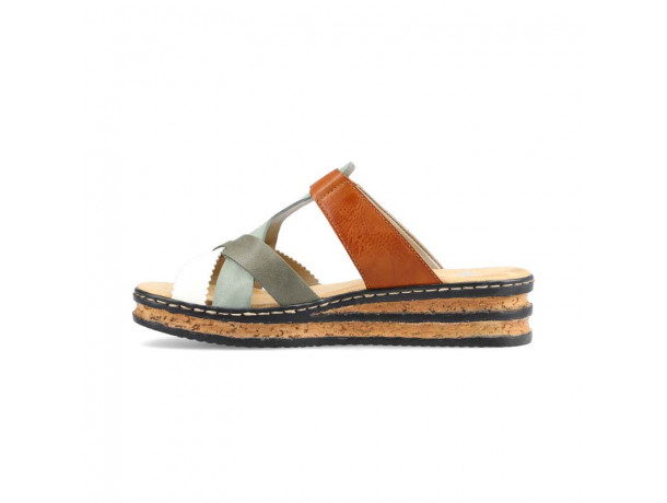 mules femme confortable Rieker Preston 62989