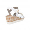 sandales blanches femme confortables Remonte R6266