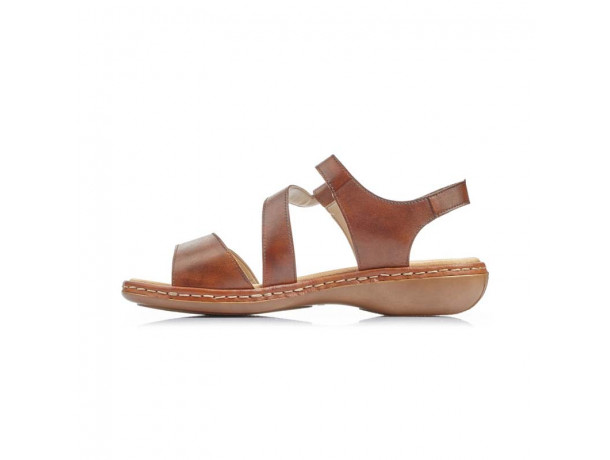 Sandales Velcro femme RIEKER Cristallino 659C7