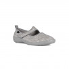 Chaussons ballerines à bride Velcro FARGEOT Tosquet