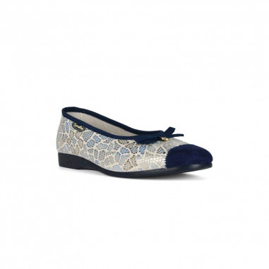 chausson ballerine doré semelflex Dory