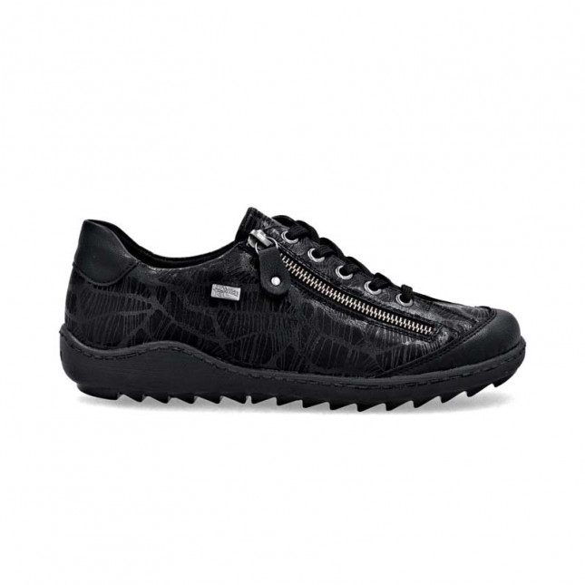 basket basse femme noir confortable remonte R1402