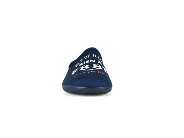 chaussons mules foot homme la maison de l'espadrille 109-8-H8