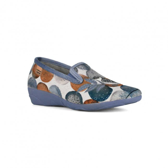 chaussons fermés femme la maison de l'espadrille 6159