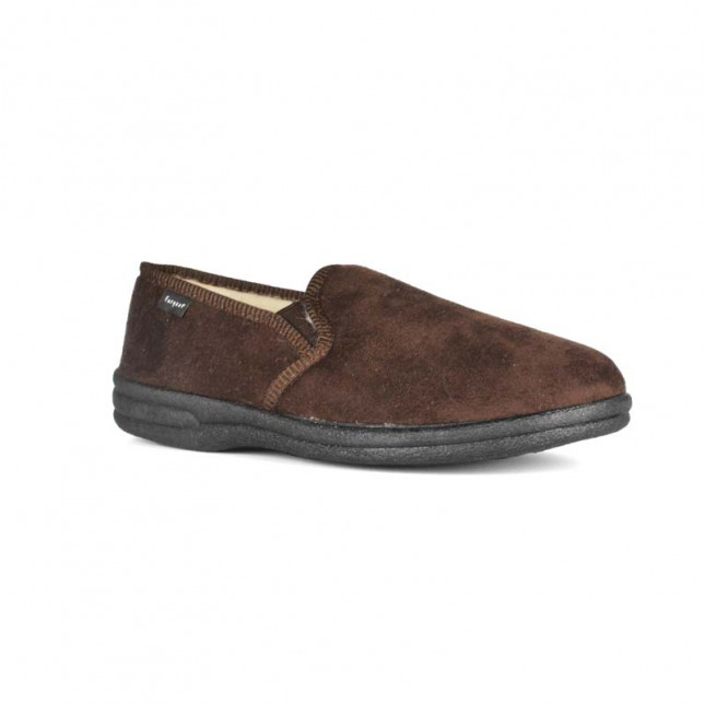 chaussons fermés fourrés confortables Homme FARGEOT Gotha