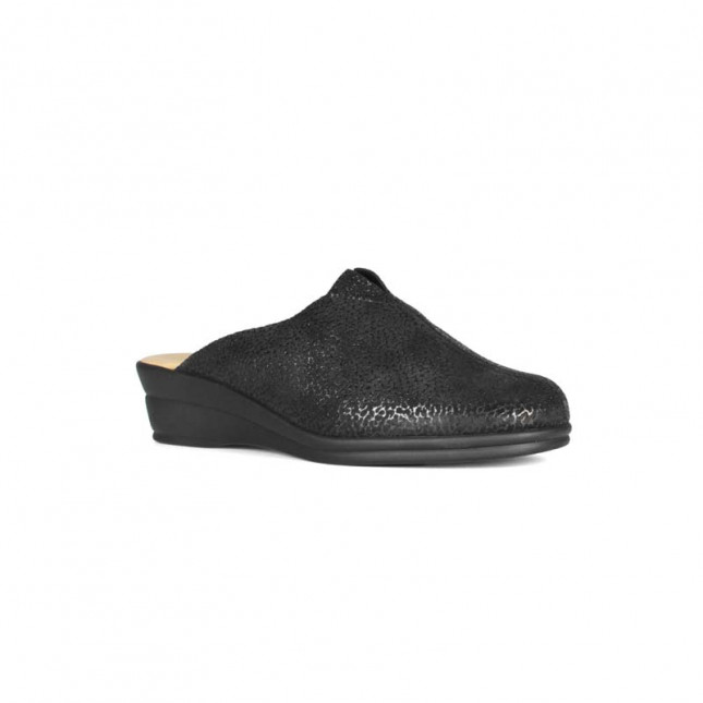 chaussons mules femme confortable cuir Semelflex Parme
