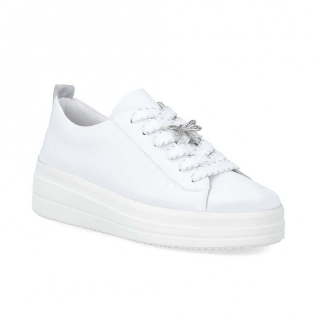 basket blanche femme confortable REMONTE D1C03