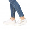 basket blanche femme confortable Remonte D1C11