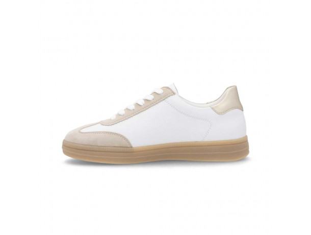 basket femme blanche tendance et confortable REMONTE D2C01 basket femme blanche tendance et confortable REMONTE D2C01