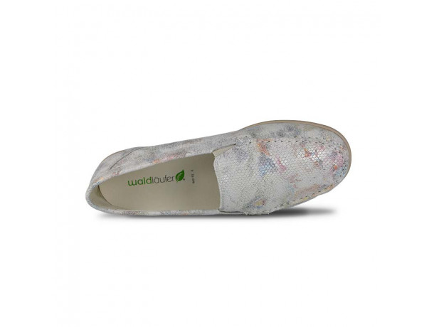 mocassins femme pieds larges confortables waldlaufer 640004