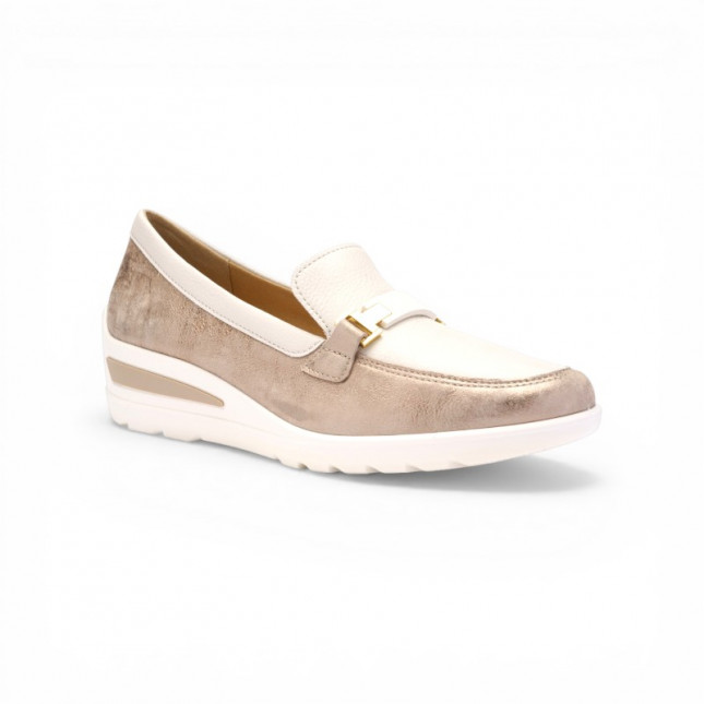 mocassin compensé femme confortable ARA 50630