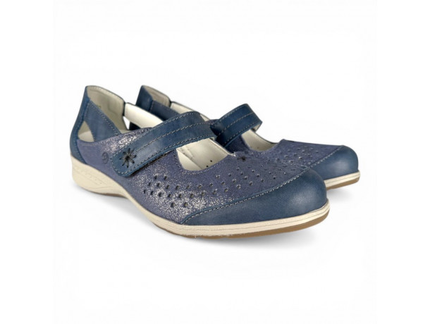 Ballerines Velcro confortables femme SUAVE 7538