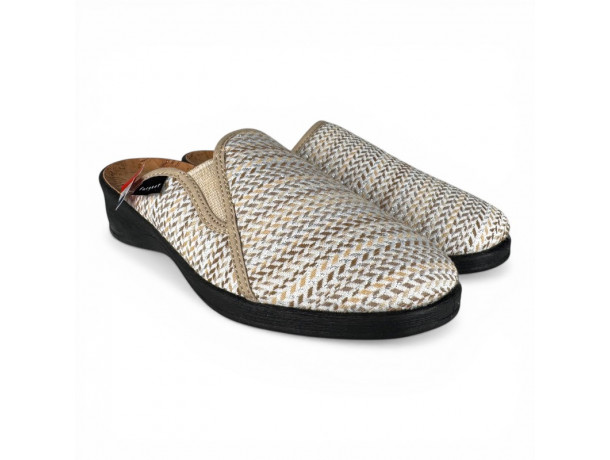 chaussons mules femme Fargeot Yopo