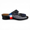 Mules femme bout ouvert fargeot Wacapou