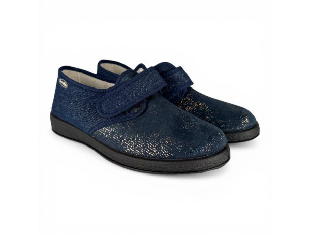 chaussons fermés pieds sensibles femme Semelflex Nathalie