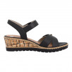 sandales talon compensé femme confortables Remonte R6266