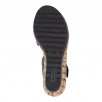 sandales talon compensé femme confortables Remonte R6266