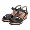sandales talon compensé femme confortables Remonte R6266
