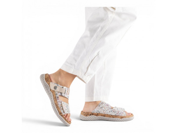 mules femme confortable Rieker V0300