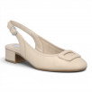 escarpin femme beige confortable Rieker 43456