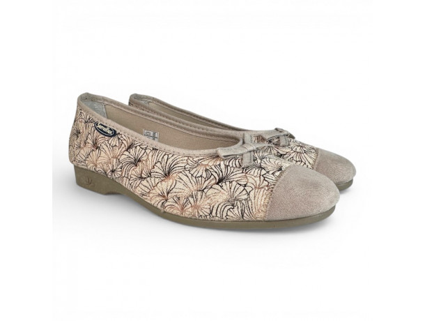 Chaussons Ballerines Femme Semelflex Dune
