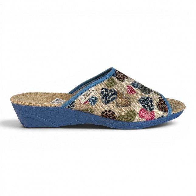 chaussons mules femme la maison de l'espadrille 2061