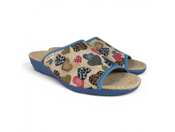 chaussons mules femme la maison de l'espadrille 2061
