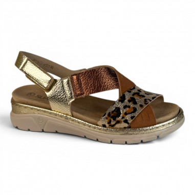 sandales cuir femme confortables Suave 12538
